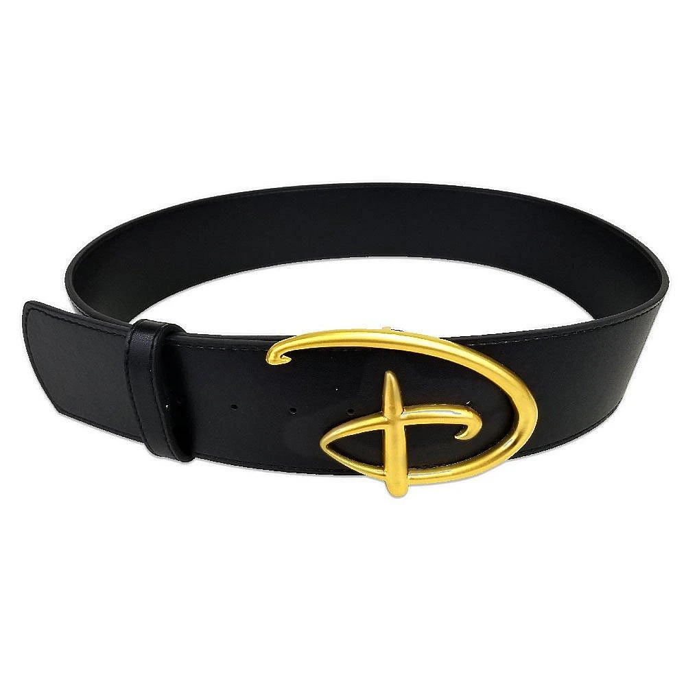 Buckle-Down Disney Signature D Cast Buckle Polyurethane Leather Belt