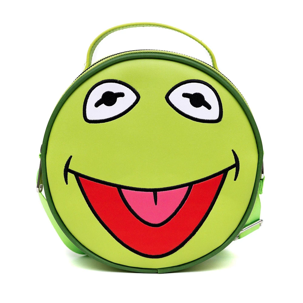 Buckle-Down Disney Muppets Polyurethane Round Crossbody Bag