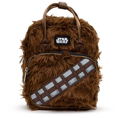 Buckle-Down Star Wars Chewbacca Faux Fur Polyurethane Crossbody Bag with Handles