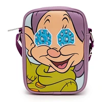 Buckle-Down Disney Snow White Polyurethane Crossbody Bag Dopey
