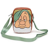 Buckle-Down Disney Snow White Polyurethane Crossbody Bag Sleepy