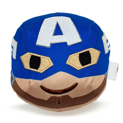Buckle-Down Marvel Comics Captain America Dog Toy Ballistic Squeaker