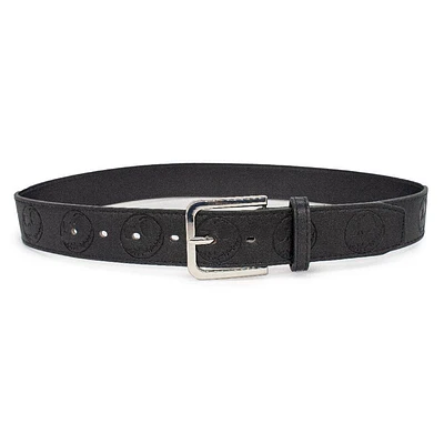 Buckle-Down Disney Nightmare Before ChristmasEmbossed Polyurethane Leather Belt