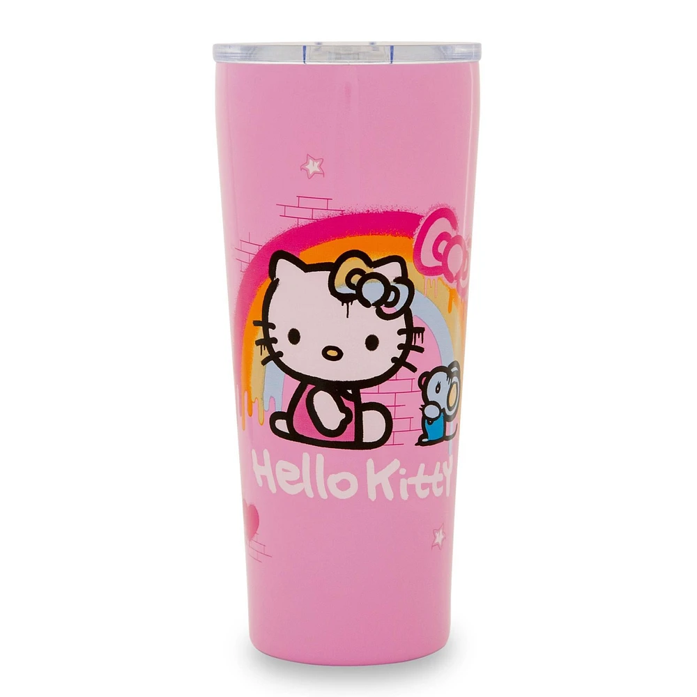 Sanrio Hello Kitty Graffiti Rainbow Stainless Steel 22 oz Tumbler