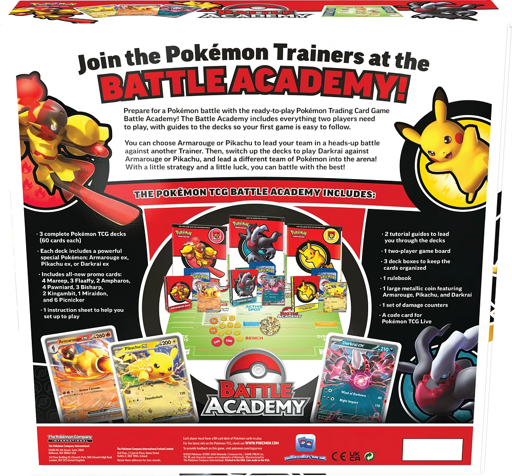 The Pokemon Company International Pokemon Trading Card Game: Battle Academy  2024 | The Market Place