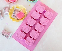 Sanrio Hello Kitty Silicone Mold Ice Cube Tray - 10 Cubes