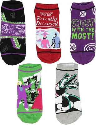 Beetlejuice Ankle Socks 5-Pack