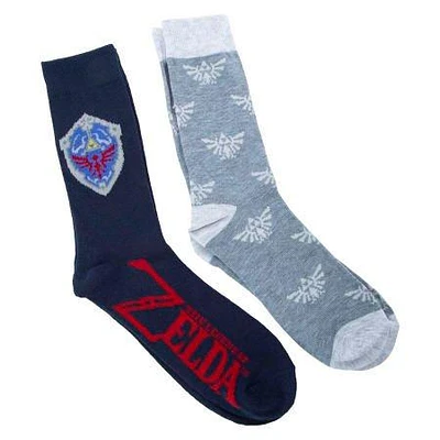 The Legend Of Zelda Crew Socks 2-Pack
