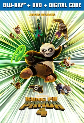 Kung Fu Panda 4 Movie - Blu-ray