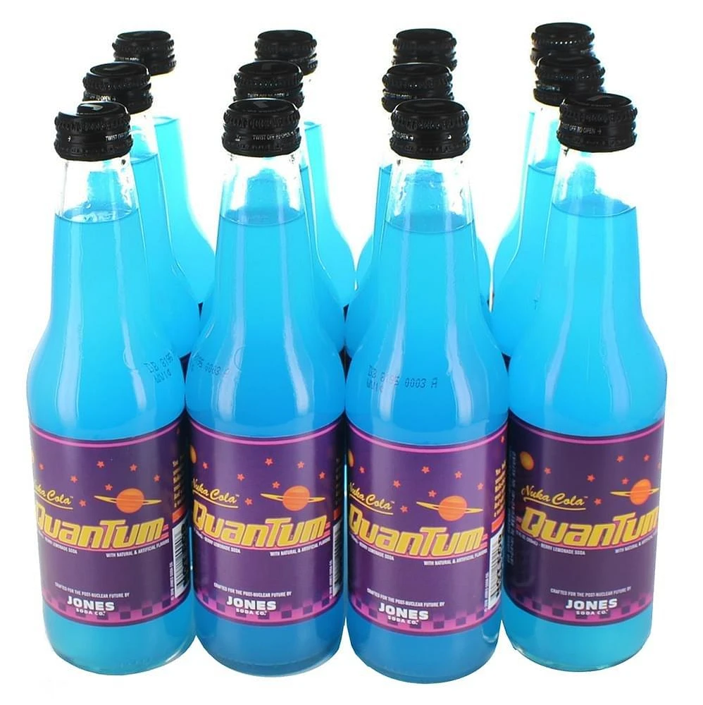 Fallout 4 Nuka-Cola Quantum Jones Soda Berry Flavored Drink 12-Pack