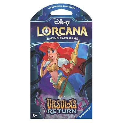 Disney Lorcana Trading Card Game: Ursula's Return Chapter 4 Booster Pack (Styles May Vary)