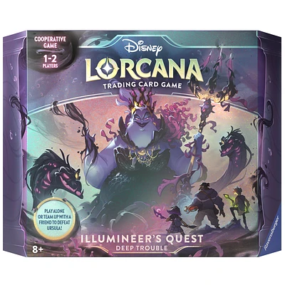 Disney Lorcana Trading Card Game: Ursula's Return Chapter 4 Illumineer's Quest Gift Set