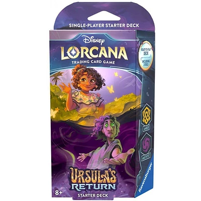 Disney Lorcana Trading Card Game: Ursula's Return Chapter 4 Anethysts and Amber Starter Deck