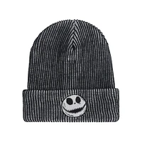 The Nightmare Before Christmas Glow-In-The-Dark Jack Striped Unisex Beanie