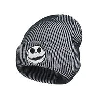 The Nightmare Before Christmas Glow-In-The-Dark Jack Striped Unisex Beanie