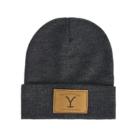 Yellowstone PU Patch Unisex Beanie