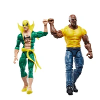 Hasbro Marvel Legends Series 85Th Anniversary Iron Fist and Luke Cage Action Figure Set 2-Pack