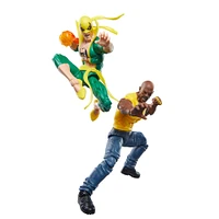 Hasbro Marvel Legends Series 85Th Anniversary Iron Fist and Luke Cage Action Figure Set 2-Pack