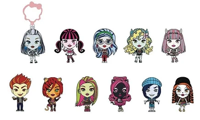 Monster High 3D Foam Bag Clip Blind Bag Series 1 (Styles May Vary)