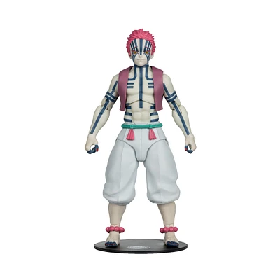 McFarlane Toys Demon Slayer: Kimetsu no Yaiba Akaza 7-in Action Figure
