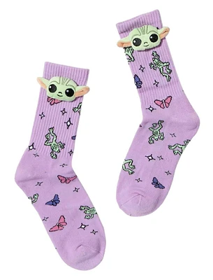 Star Wars: The Mandolorian Grogu Plush Socks 1-Pack