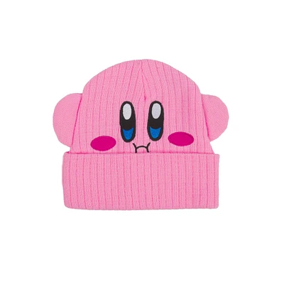 Kirby Big Face Beanie with Ears