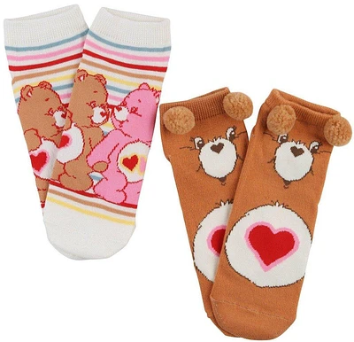 Care Bears Tenderheart 3D Pom Socks 2-Pack