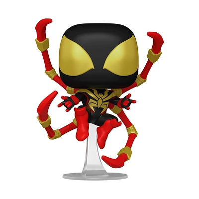 Funko POP! Marvel: Spider-Man Comics Miles Morales (Iron Spider) (or Chase) 4.6-in Vinyl Bobblehead Figure