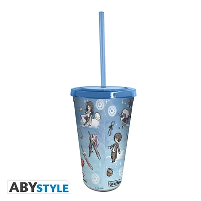 ABYstyle That Time I Got Reincarnated as a Slime - Graff Art Plastic Tumbler with Straw