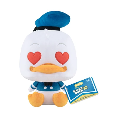 Funko POP! Plush: Donald Duck 90th- Heart Eyes Donald 7-in Plush