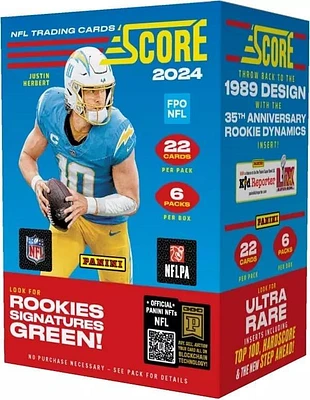 2024 Panini Score Football NFL Blaster Box