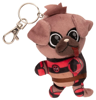 Marvel Deadpool and Wolverine Keychain with Push Charm GameStop Exclusive