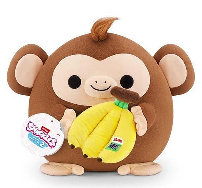Snackles 8-in Plush Series 2 Monkey and Dole Bana