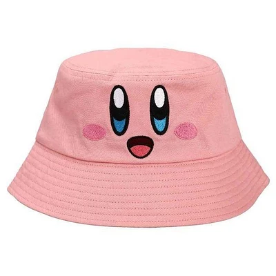 Kirby Pink Big Face Bucket Hat