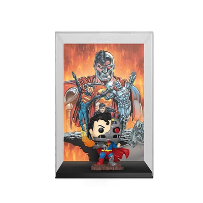 Funko POP! Comic Cover: DC- Cyborg Superman 4.35-in Vinyl Figure