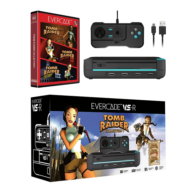 Blaze Entertainment Evercade VS-R Retro Gaming Console Starter 
