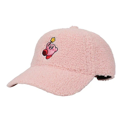 Kirby - Kirby Cosplay Pink Sherpa Unisex Baseball Hat