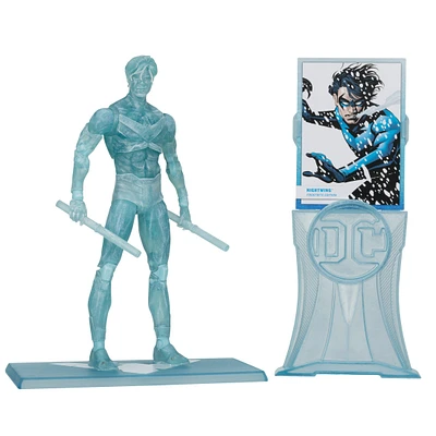 DC Multiverse Nightwing (Titans) Frostbite Edition Gold Label 7-Inch Action Figure GameStop Exclusive