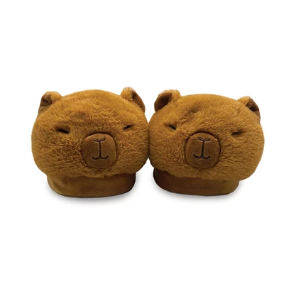 Capybara Fuzzy Slippers GameStop Exclusive