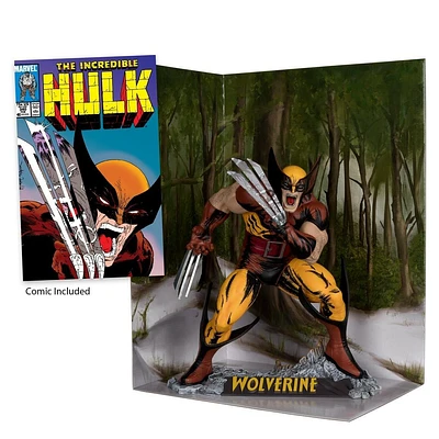 McFarlane Toys Marvel Collection The Incredible Hulk Wolverine (The Incredible Hulk Issue 340) 1:6th Scale Statue