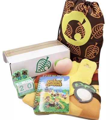 CultureFly Nintendo Animal Crossing: Blanket Collector's Box