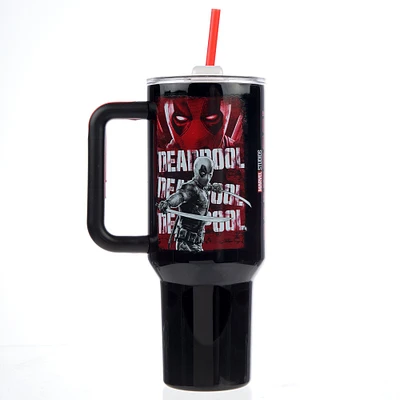 Deadpool and Wolverine 40 oz Stainless Steel Tumbler