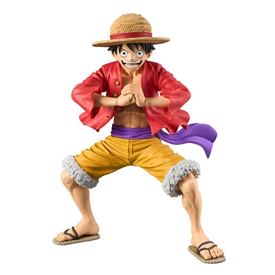 Banpresto One Piece Grandista Monkey D. Luffy 8.3-in Statue