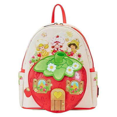 Loungefly Starwberry Shortcake Strawberry House Mini Backpack