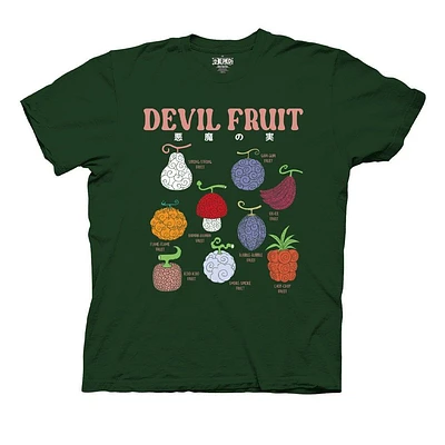 One Piece Devil Fruit Graphic T-Shirt GameStop Exclusive