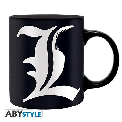 ABYstyle Death Note: L's Emblem and The Death Note Rules 11oz Mug