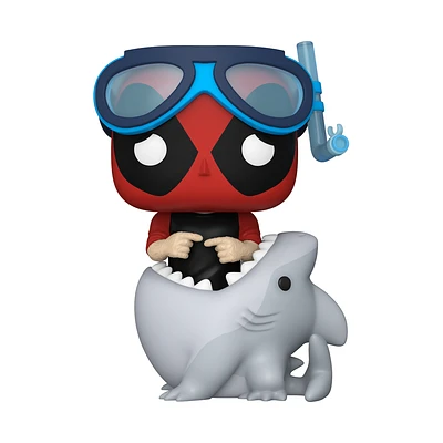 Funko POP! Marvel: Deadpool Summer (Shark) Vinyl Figure