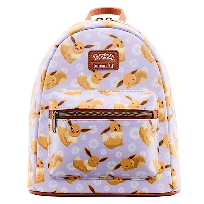 Loungefly Pokemon Eevee Floral Mini Backpack GameStop Exclusive