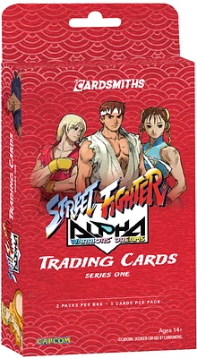 Cardsmiths Street Fighter Alpha Trading Cards - Collector Box (2-Pack)