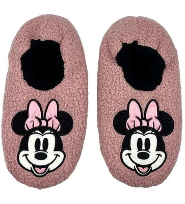 Fuzzy Babba Disney Minnie Mouse Figural Slipper Socks